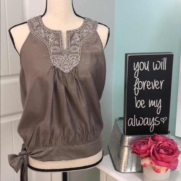 Forever 21 Tops - Forever twentyone taupe sleeveless top
